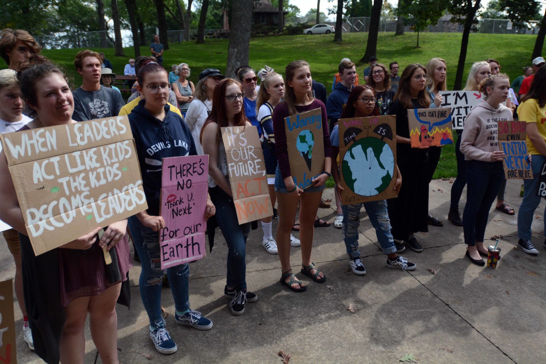 BHS strikes for climate change